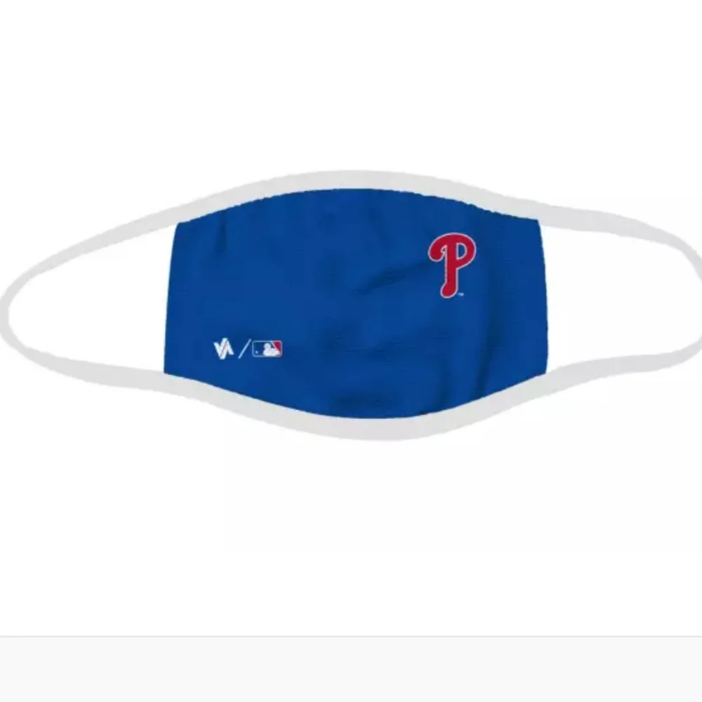 NWT Unisex Philadelphia Phillies Vertical Athletics Pro Face Covering
